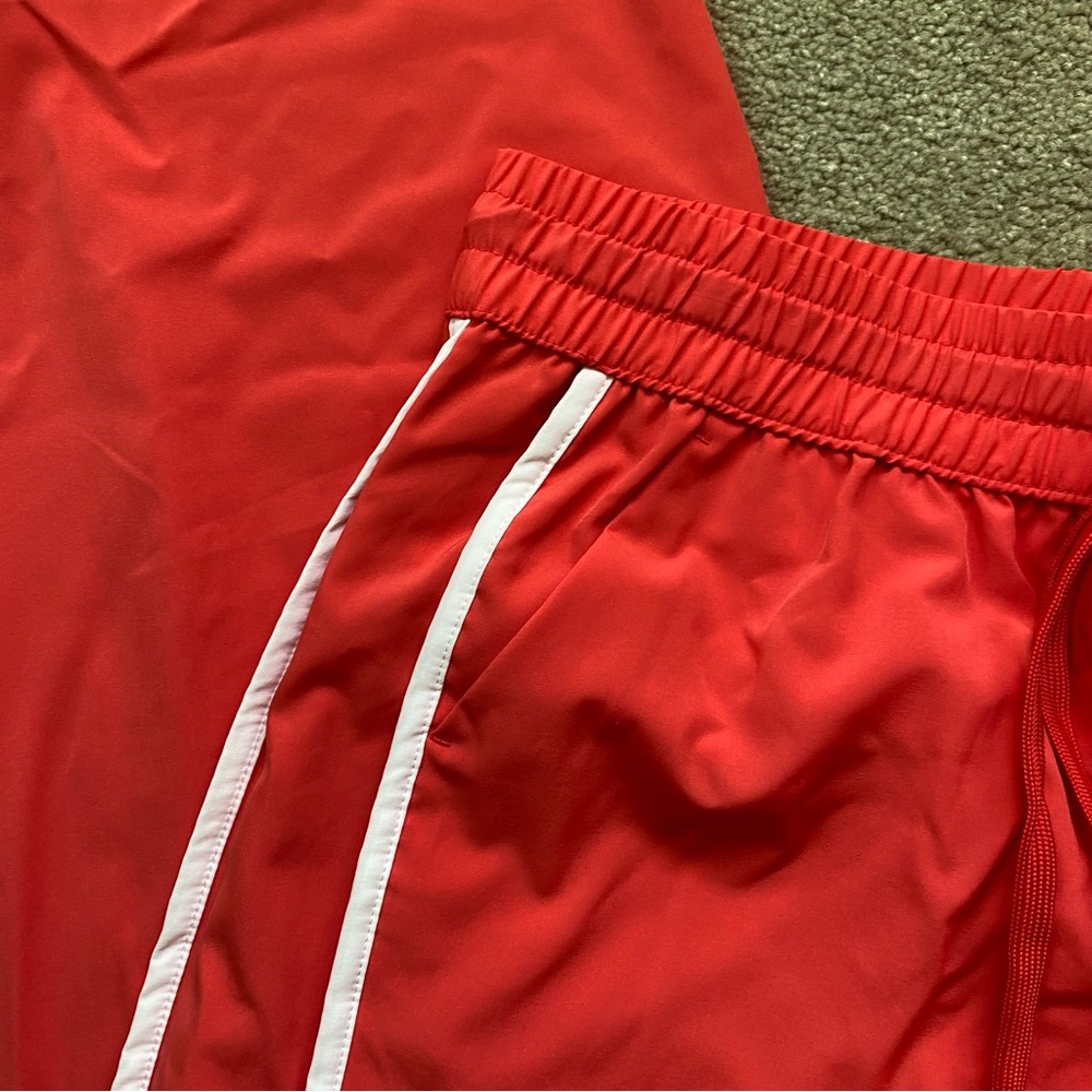 JoyLab Red Joggers with White Accents - Picture 3 of 10